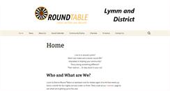 Desktop Screenshot of lymmroundtable.co.uk